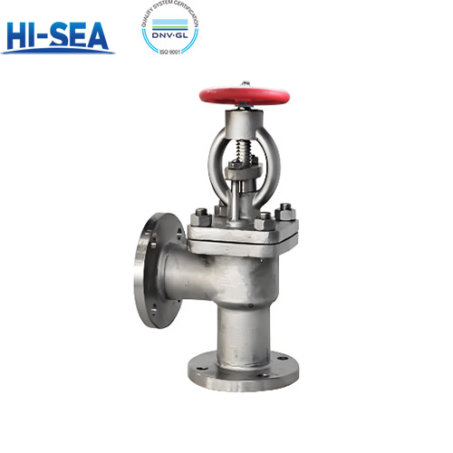 Marine Flanged Stainless Steel Angle SNDR Valve